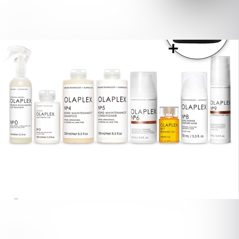 Olaplex whole collection if you don’t see in the picture you can ask me.